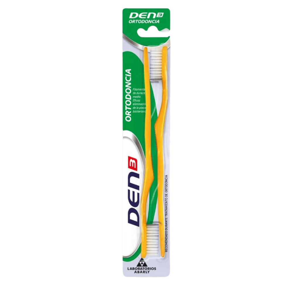 Cepillo DEN 3 Ortodoncia x 2U