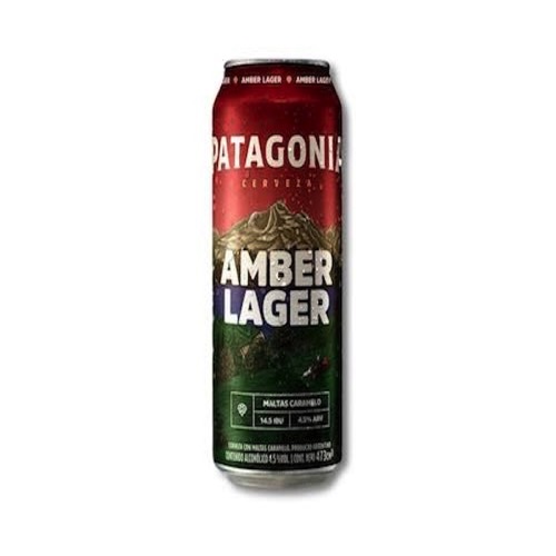 Cerveza Patagonia Lata 473 mL Amber